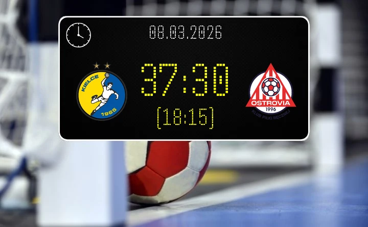 [PIŁKA RĘCZNA] Industria Kielce – Rebud KPR Ostrovia Ostrów Wielkopolski 37:30, ORLEN Superliga, kolejka 22