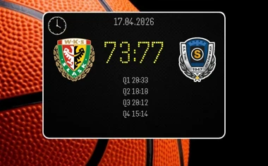 [KOSZYKÓWKA] Stal wygrywa we Wrocławiu 77:73 i goni Śląsk w Orlen Basket Lidze