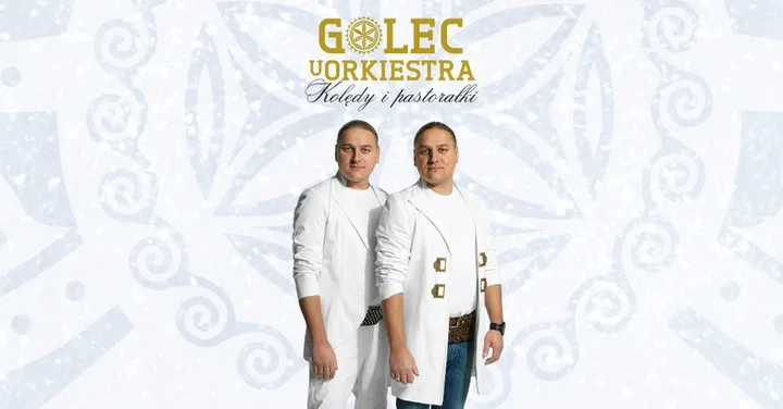 Grafika promocyjna wydarzenia Golec uOrkiestra: Koncert kolęd i pastorałek w Ostrowie Wielkopolskim