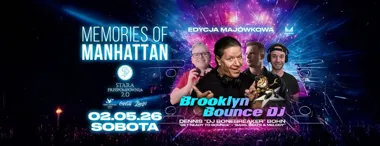 Grafika promocyjna wydarzenia BROOKLYN BOUNCE MEMORIES of MANHATTAN w Starej Przepompowni 2.0