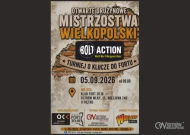 FORT 20.18 - Otwarte Drużynowe Mistrzostwa Wielkopolski BOLT ACTION World War II Wargames Rules