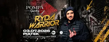 Grafika promocyjna wydarzenia RYDAWARRIOR w Młodej Przepompowni 2.0