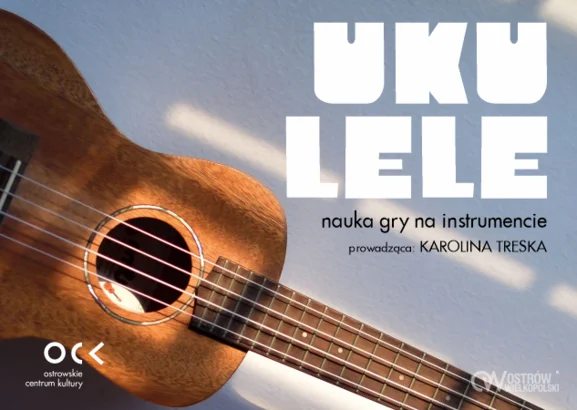 Grafika promocyjna wydarzenia UKULELE | nauka gry na instrumencie