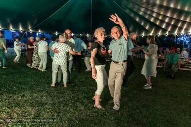 Seniorzy tańczyli jak dawniej. W Gorzycach Wielkich wrócił klimat potańcówki