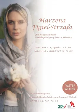Reportaż o pracy dzieci w bibliotece. Marzena Figiel-Strzała przyjedzie do Gorzyc Wielkich