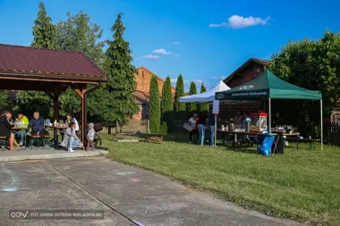 Nowa wiata już się sprawdza. Festyn w Słaborowicach dał pierwszy mocny sprawdzian