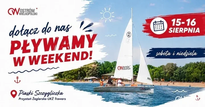 Żeglowanie bez opłat wraca na Piaski. W weekend będą dwa dni rejsów
