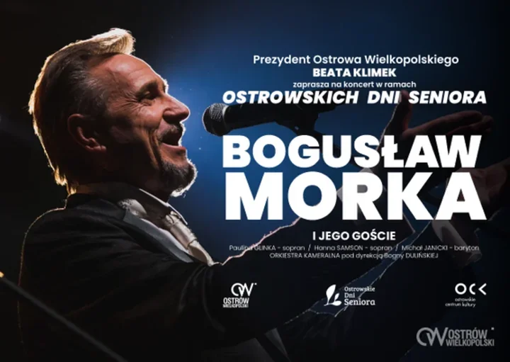 Bogusław Morka w Ostrowie. Koncert będzie kulminacją Dni Seniora