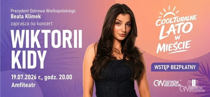 Wiktoria Kida zagra w amfiteatrze. Bezpłatny koncert rozgrzeje lato