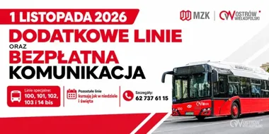 Bezpłatne autobusy na cmentarze. MZK uruchamia pięć linii