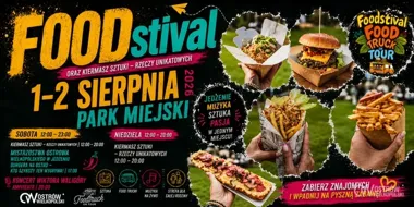 Weekend z burgerami i sztuką. FOODstival w Parku Miejskim