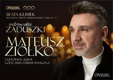 Mateusz Ziółko wystąpi w Forum Synagoga. Wstęp będzie bezpłatny