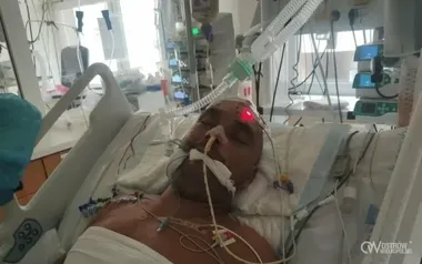 Pęknięty tętniak i śpiączka. Bliscy Fryderyka zbierają na jego powrót do zdrowia