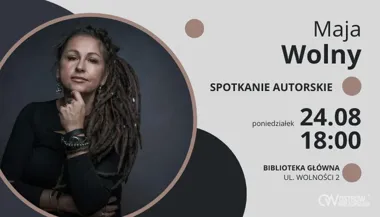 Maja Wolny przyjedzie do Ostrowa. Opowie o książkach i imperium