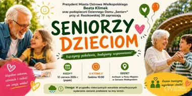 Seniorzy przygotowali niespodziankę dla najmłodszych. Amfiteatr czeka na międzypokoleniowe spotkanie