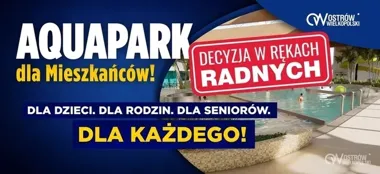 Aquapark w Ostrowie wraca pod głosowanie. Projekt z ruchomym dnem