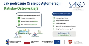 Pięć minut o transporcie. Aglomeracja Kalisko-Ostrowska pyta mieszkańców