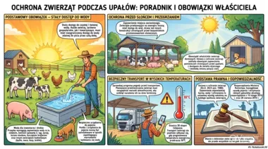 Upał nie zwalnia z obowiązku. W Ostrowie padło przypomnienie o zwierzętach