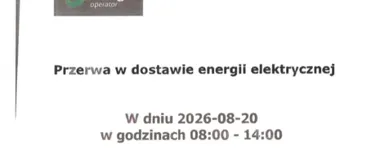 Skalmierzyce bez prądu przez sześć godzin. Przerwa obejmie kilka ulic