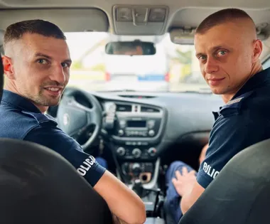 Dwóch dzielnicowych w gminie Sośnie - znają każdy ze swoich rejonów