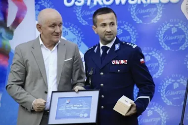 Komendant z Ostrowa Wielkopolskiego dostał Wawrzyn po serii rekordów