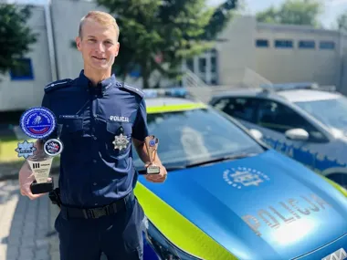 Policjant z Ostrowa Wielkopolskiego przejechał 429 km w niespełna 12 godzin