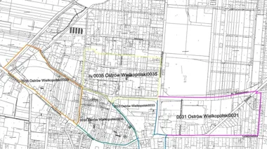 Geodeci sprawdzą budynki i grunty. Zmiany obejmą część Ostrowa