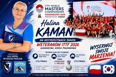 Halina Kaman z Wysocka Wielkiego błysnęła na mistrzostwach świata weteranów