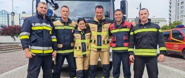 Strażaczka z Ostrowa Wielkopolskiego zdobyła mistrzostwo, kolega wziął brąz