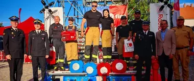 Ostrowscy strażacy podjęli najtrudniejsze wyzwanie. Wrócili z medalami
