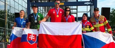 Ostrowscy strażacy wrócili z Hanoweru z medalami i rekordem toru